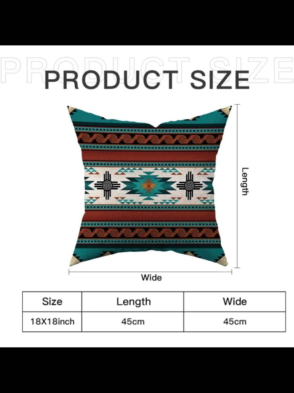 Southwestern Throw Pillow Covers - Set Of 6. These Are Covers Only No Pillows! - Picture 3 of 5